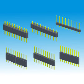 2.54 mm MTSW-116-07-G-S-150 1 Rows, MTSW Series Pack of 20 Through Hole Header 16 Contacts Board-To-Board Connector