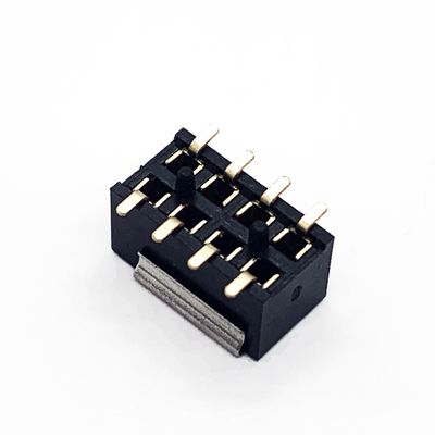 SMT U Polyester PA6T Female Header Connector 500VAC Dual Row Female Header Reel
